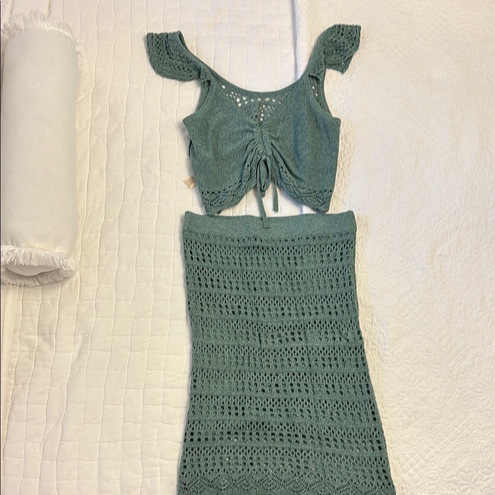 Hem & Thread Green Crochet Set